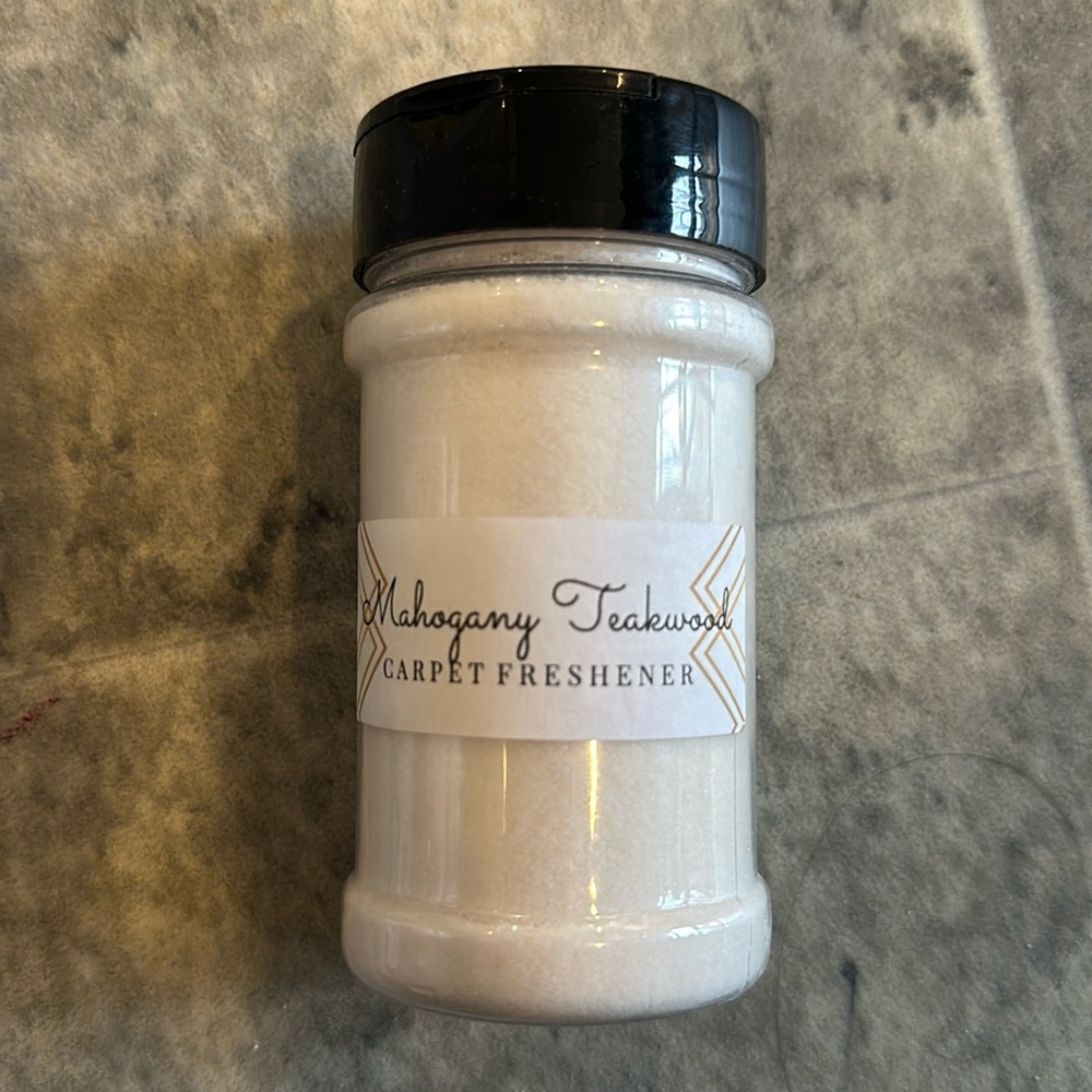 Mahogany Teakwood Luxury Carpet Freshener